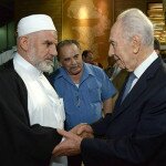 Cheikh Mohamed Kiwan et Shimon Peres